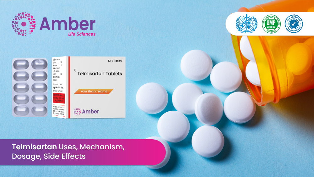 Telmisartan Uses, Mechanism, Dosage, Side Effects