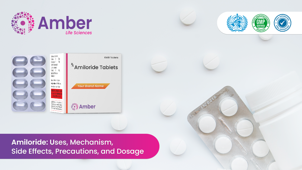 Amiloride: Uses, Mechanism, Side Effects, Precautions, and Dosage