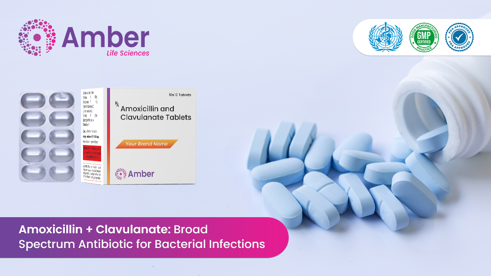 Amoxicillin + Clavulanate: Broad-Spectrum Antibiotic for Bacterial Infections